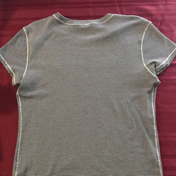 XLarge Ralph Lauren striped short sleeve top - Picture 2 of 4